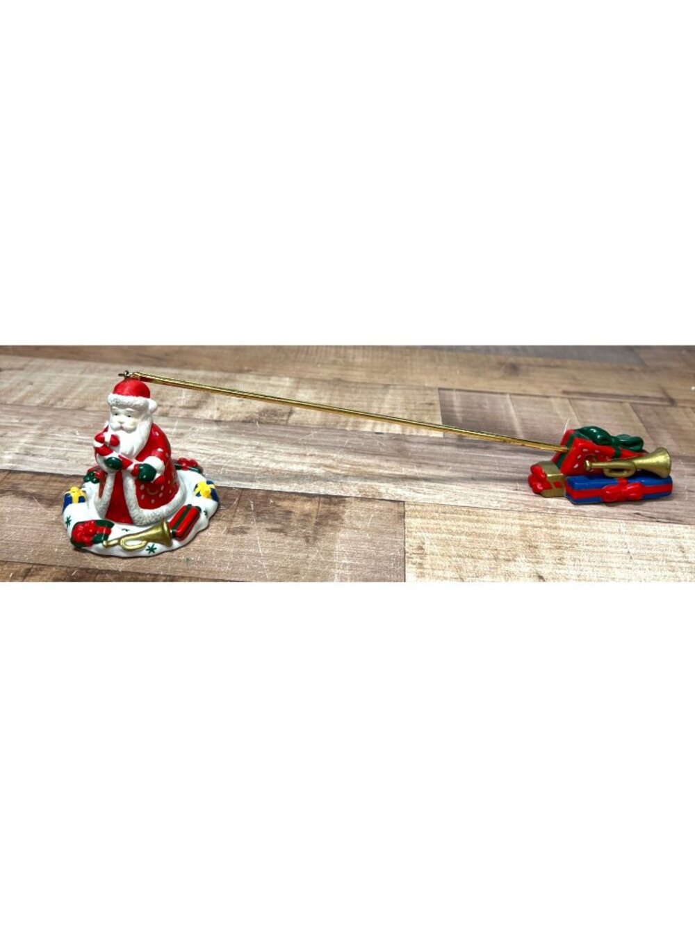 Partylite Santa Snuffer Christmas Decoration Figurine With Box